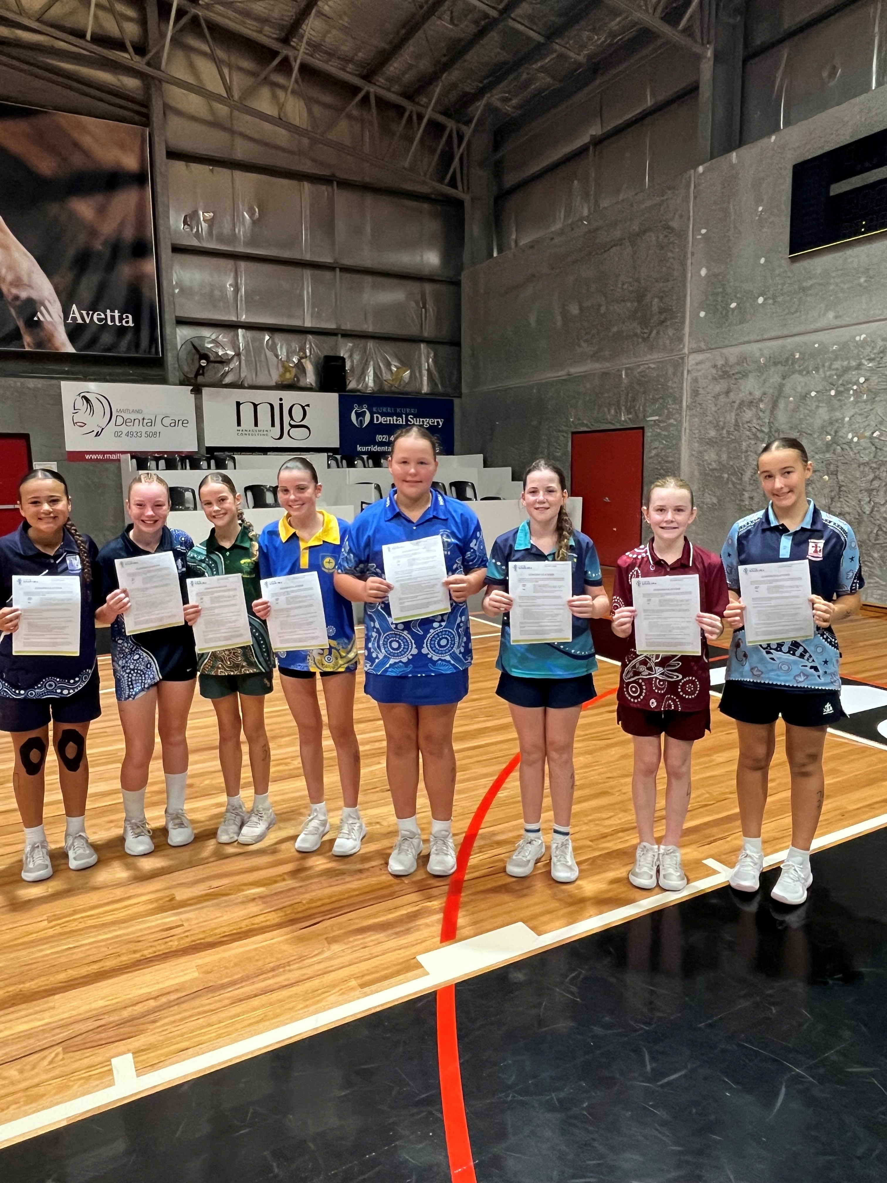 dio netball team for polding 2026